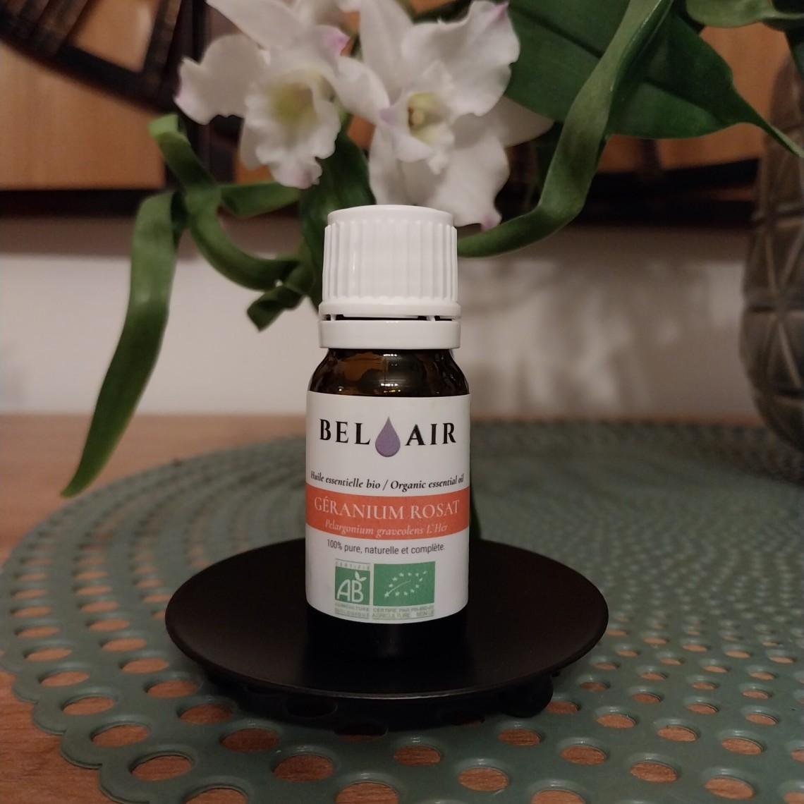 Géranium rosat - Huile essentielle bio - 10ml