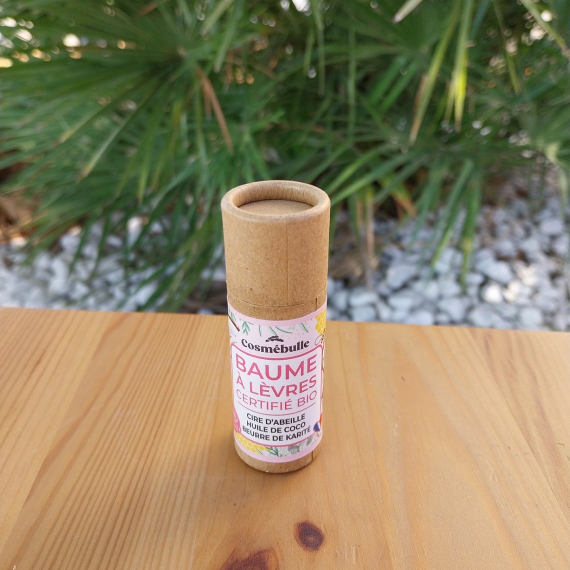 Baume à lèvres bio et naturel stick 15g