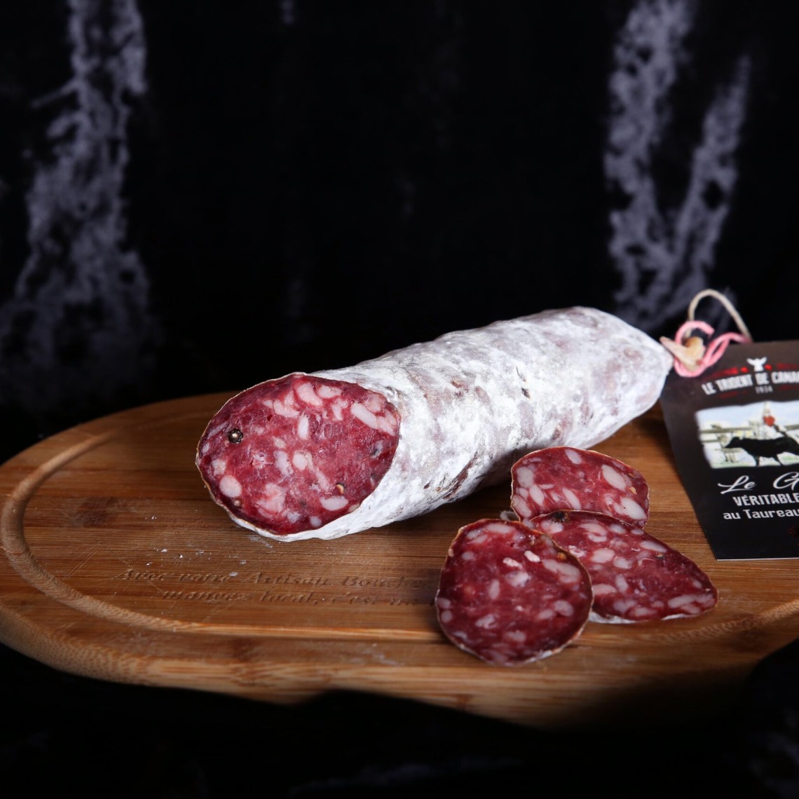 SAUCISSON AU TAUREAU EN ETUI 0,250KG