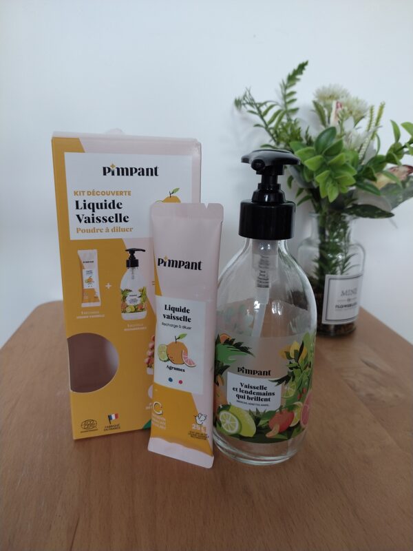 Pack liquide vaisselle agrumes - PIMPANT