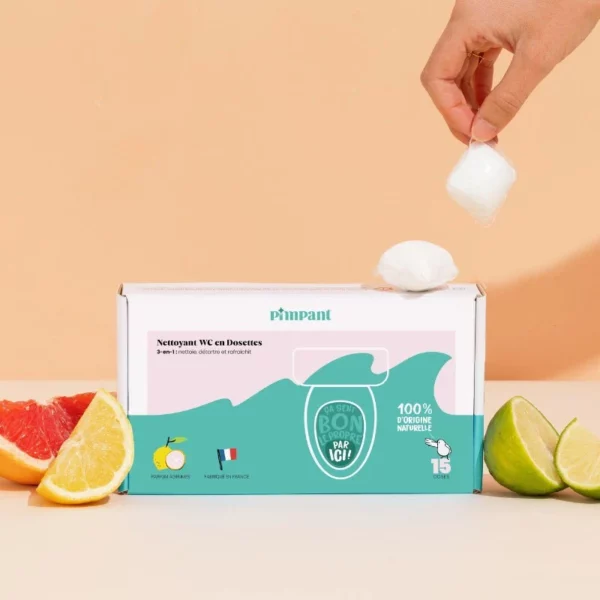 Nettoyant WC en Dosettes (x15) - PIMPANT