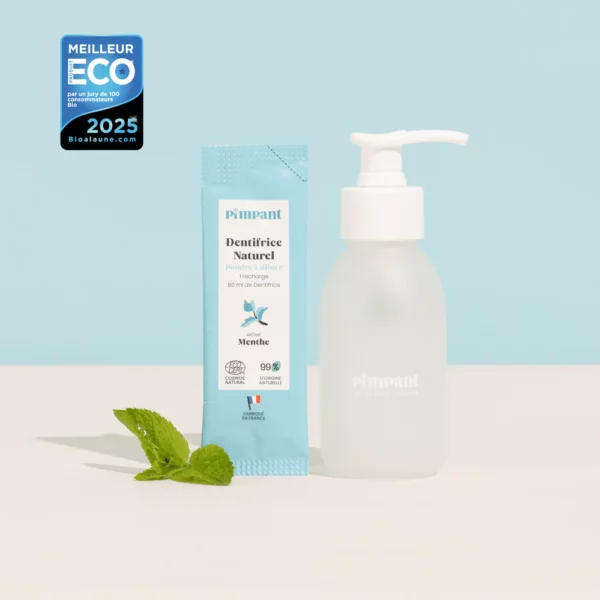 Kit découverte dentifrice naturel - Menthe - PIMPANT
