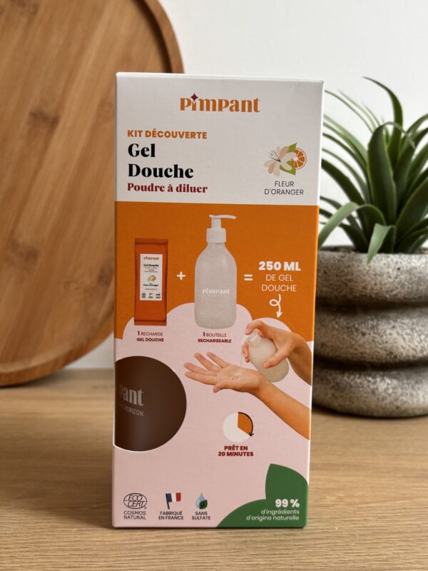 Kit découverte gel douche - Fleur d'oranger - PIMPANT